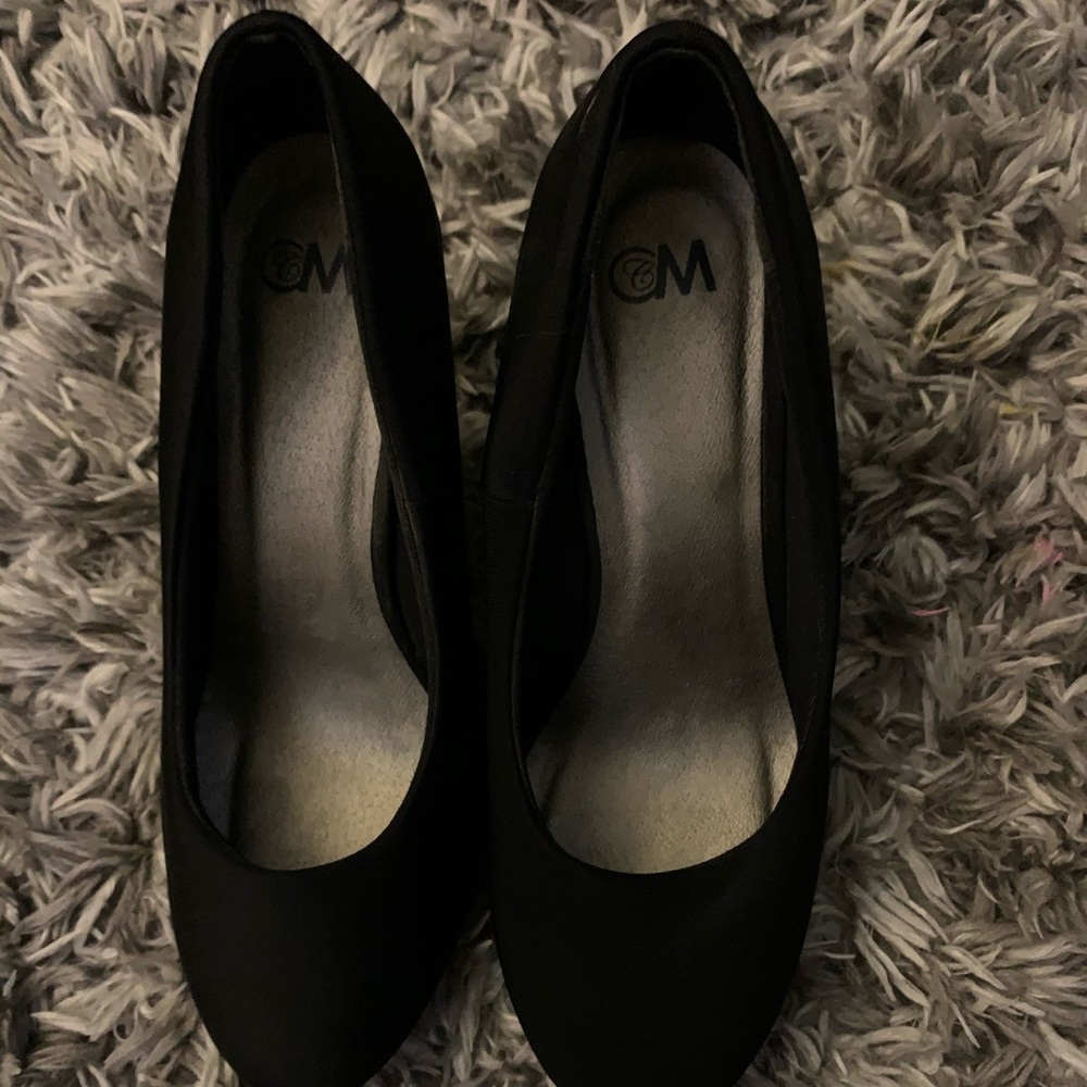 Black heels